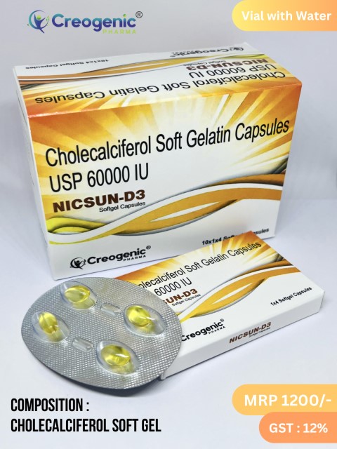 Nicsun-D3 softgel